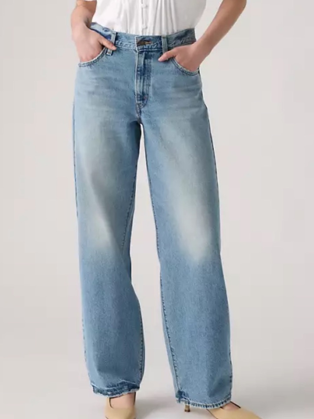 NWT LEVI'S® PREMIUM Baggy Dad Denim Jeans